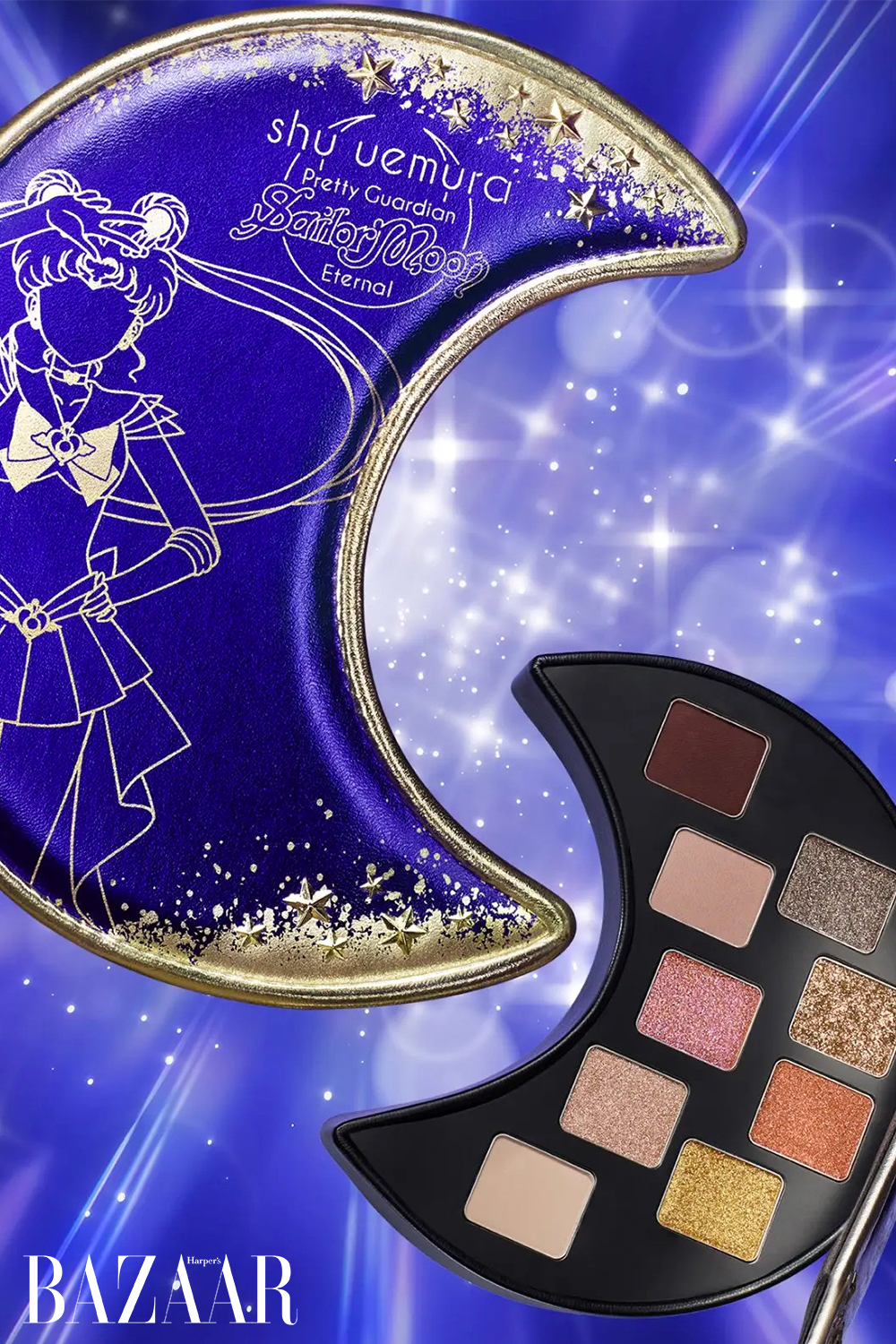 Shu Uemura Crisis Eye Palette phiên bản giới hạn Sailor Moon.