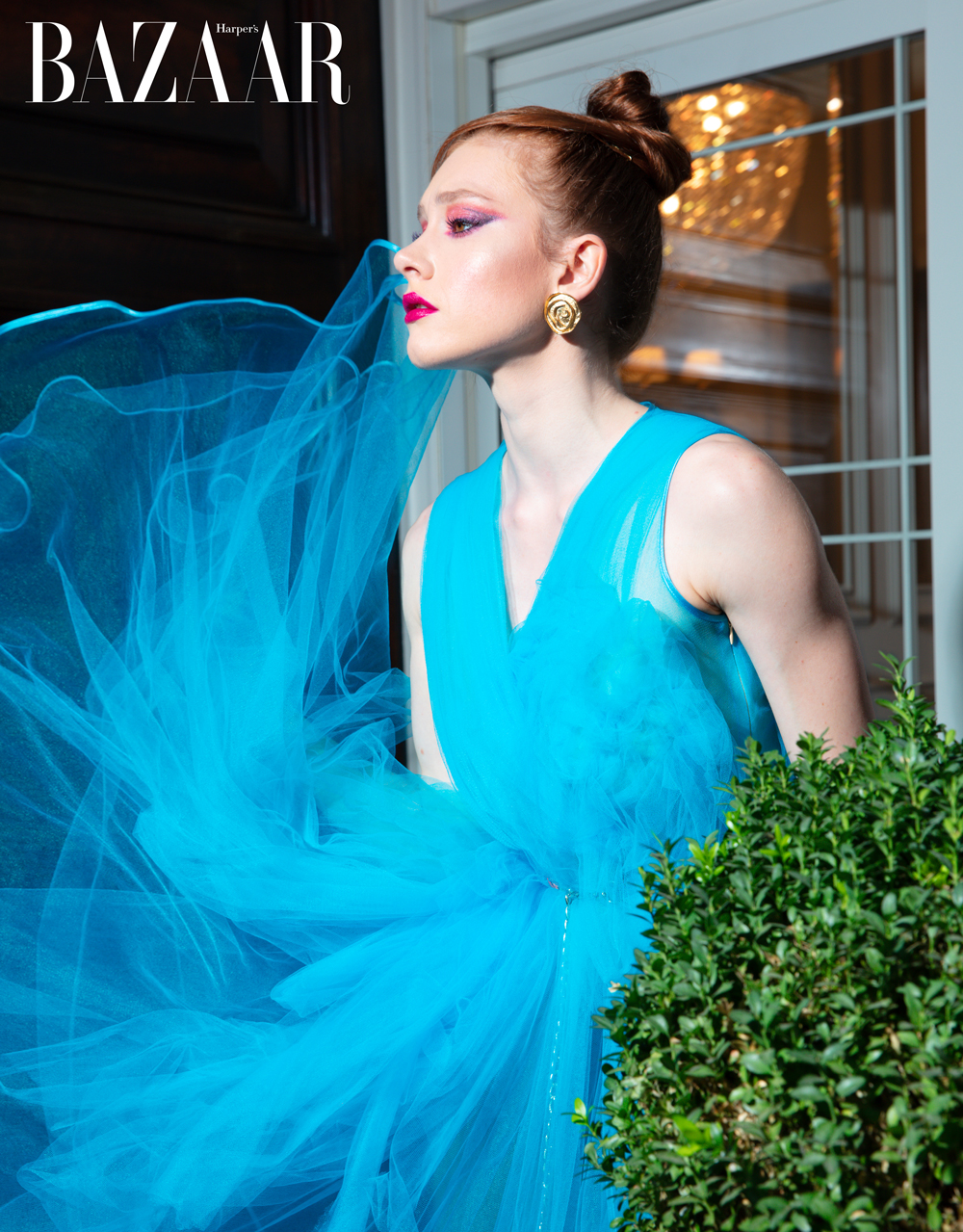 Alicja Ciżkowicz models for "The Runaway Bride" by photographer Timo S. Saari 5