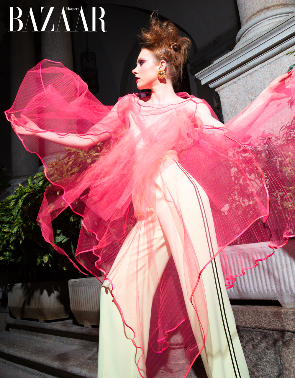 Alicja Ciżkowicz models for "The Runaway Bride" by photographer Timo S. Saari 6