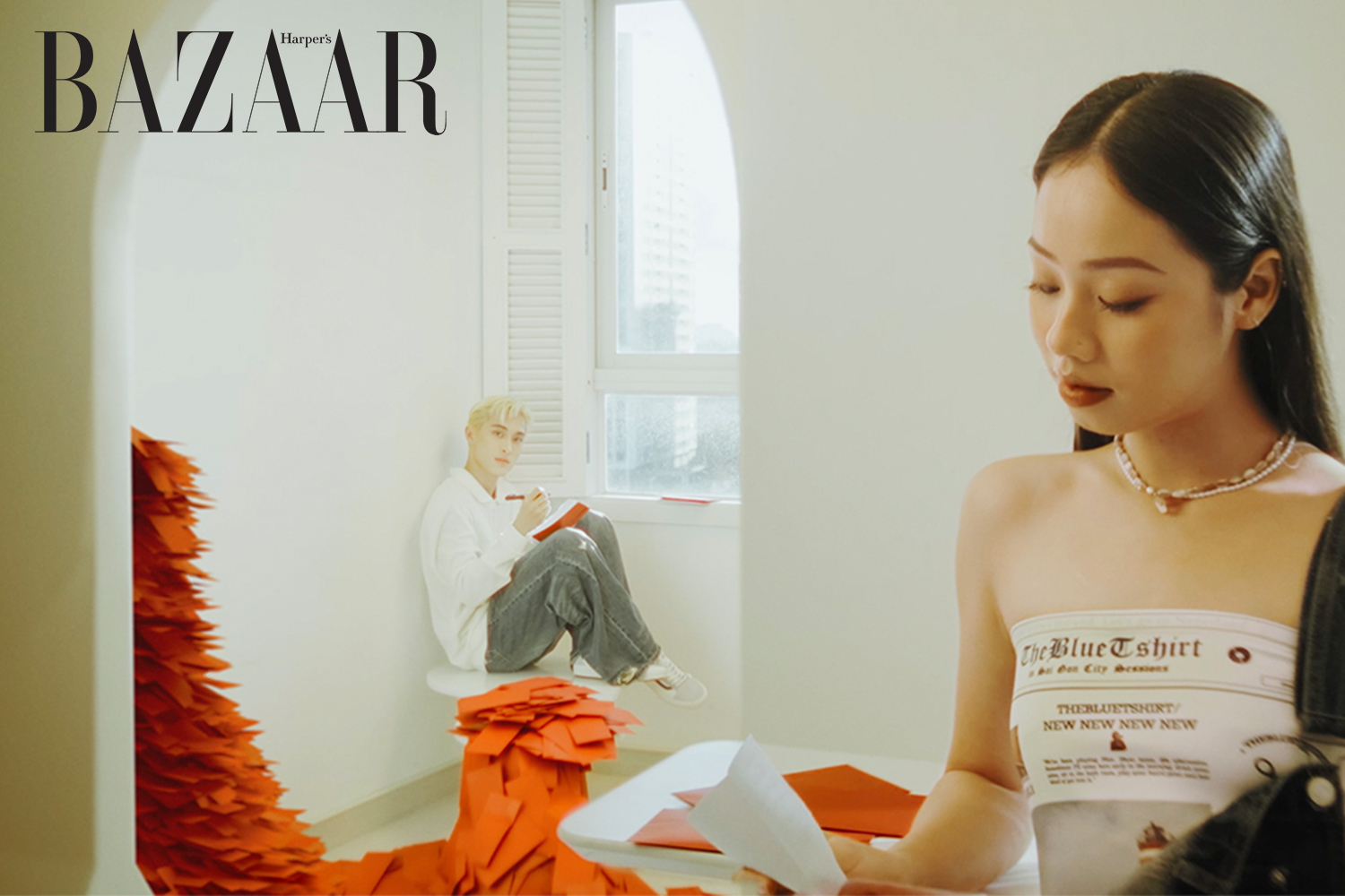 Harper's Bazaar_Wren Evans ra mắt MV Trao Màu đỏ Anh thấy_03