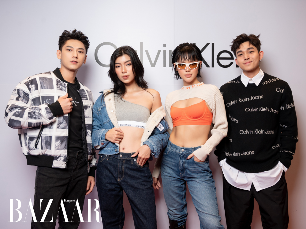 Min, Isaac, Jun Phạm cực chất với Denim Calvin Klein Thu Đông 2022