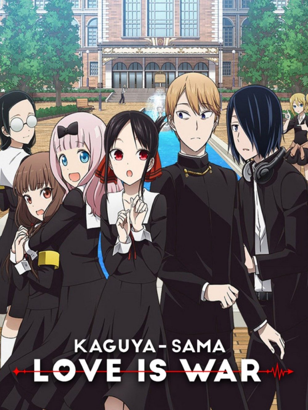 Những bộ phim anime tình cảm hay nhất: Cuộc chiến tỏ tình - Kaguya-Sama: Love Is War (2019)