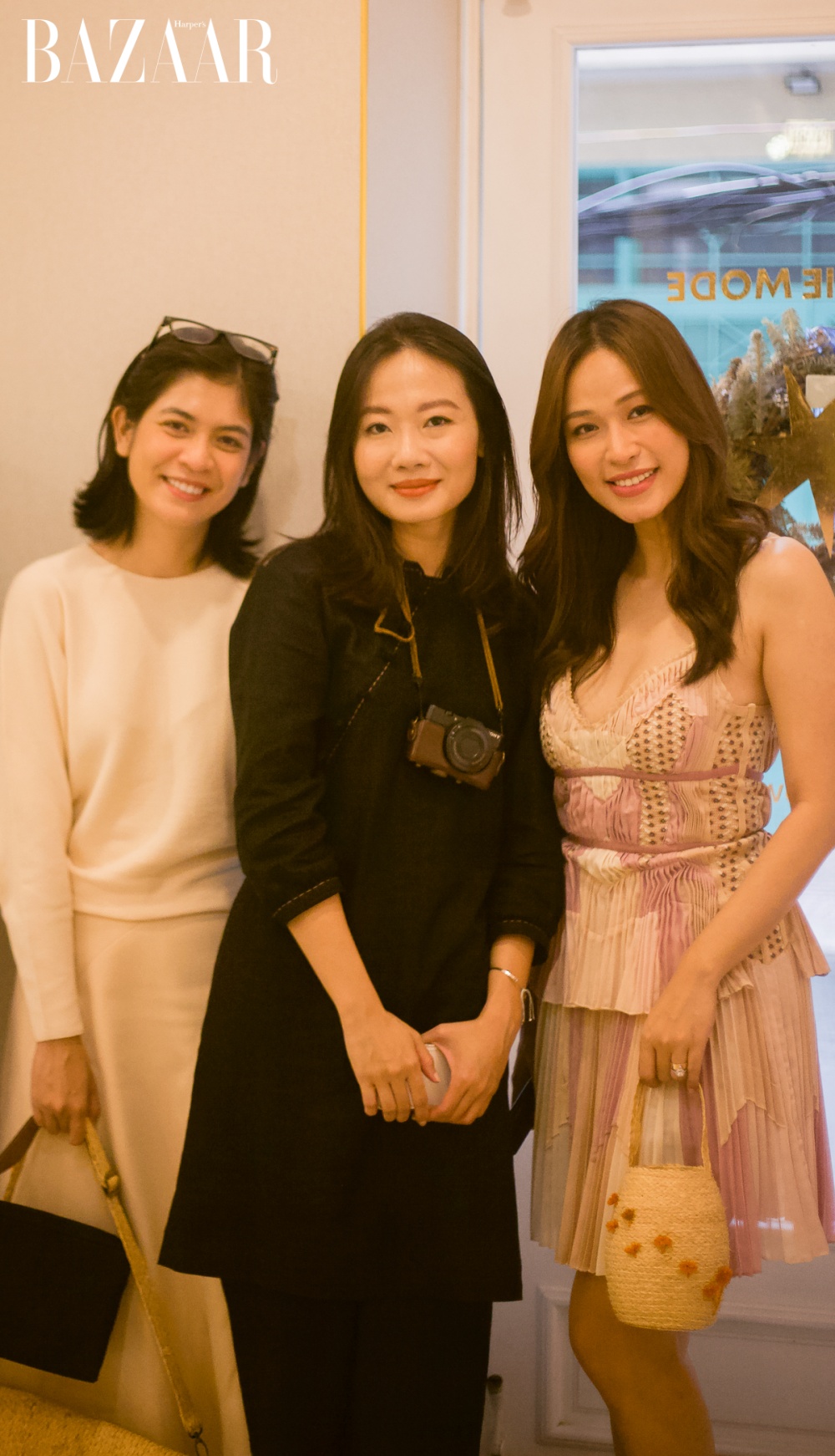 Mimi Minh Nguyễn (giữa), Giám đốc Sáng tạo Galerie Mode. 