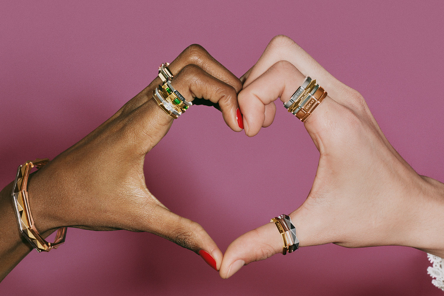 Ý tưởng quà Valentine cao cấp: Trang sức Gucci Link To Love