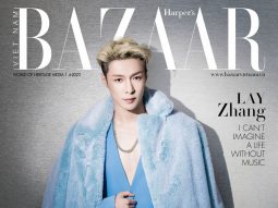 Lay Zhang on the cover of Harper’s Bazaar Vietnam