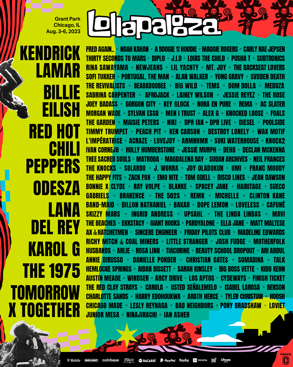 Lollapalooza 2023 đánh dấu "lần đầu tiên" của NewJeans và TXT