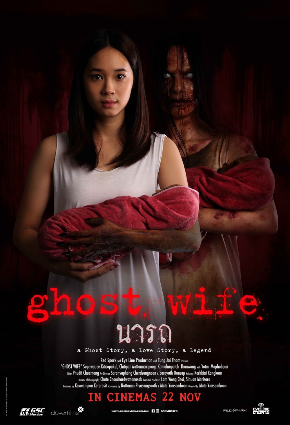 Top phim ma Thái hay: Người vợ ma - Ghost wife (2019)