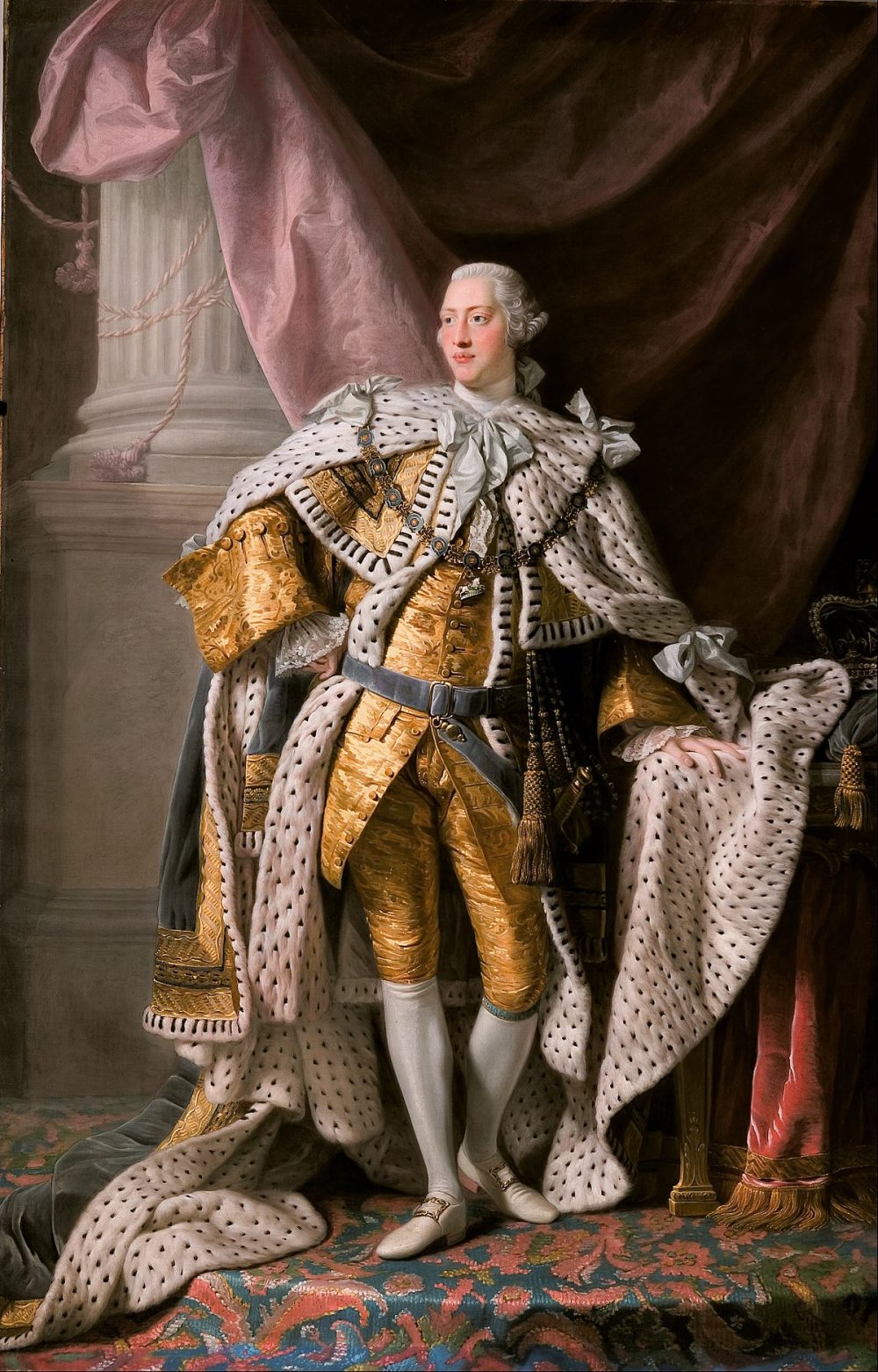 Trang phục của vua George III 