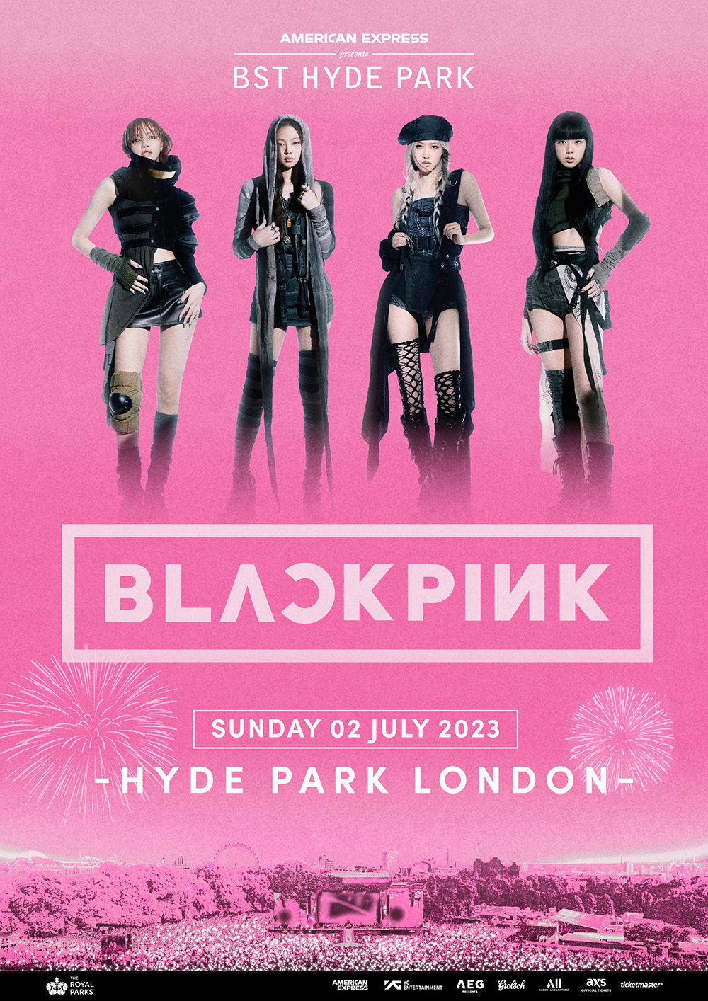 BLACKPINK biểu diễn tại lễ hội âm nhạc British Summer Time