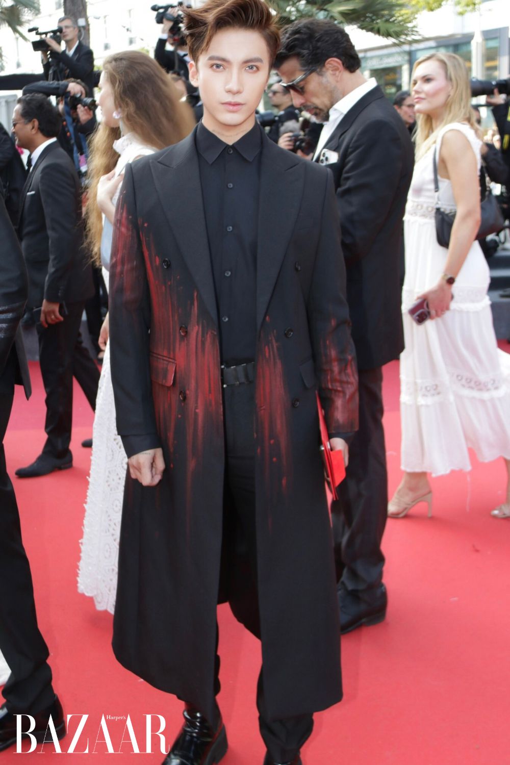 Kye Nguyễn tại thảm đỏ Cannes 2023.
