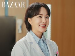 Harper's Bazaar_Uhm Jung Hwa trong phim Doctor Cha_01