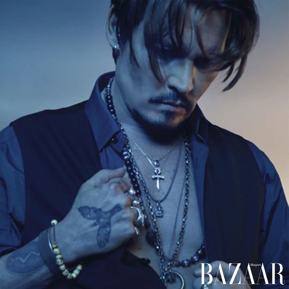 Johnny Depp Stars in First PostTrial Ad for Diors Sauvage Fearless