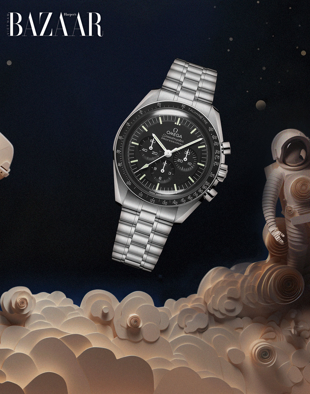 To the moon: Đồng hồ Omega và những sứ mệnh mặt trăng