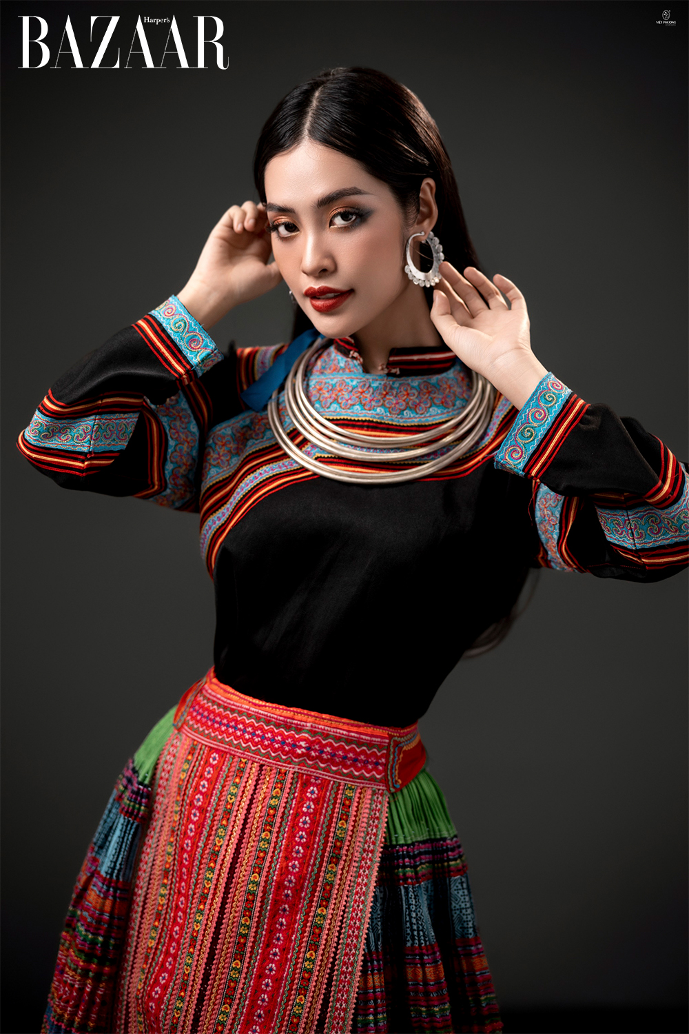 Harper's Bazaar_Dự án trang phục cưới dân tộc Việt Nam của Nông Thúy Hằng_04