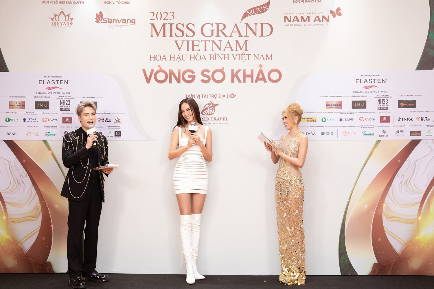 Harper's Bazaar_Nguyên Thảo tại thảm đỏ Miss Grand Vietnam 2023 _04