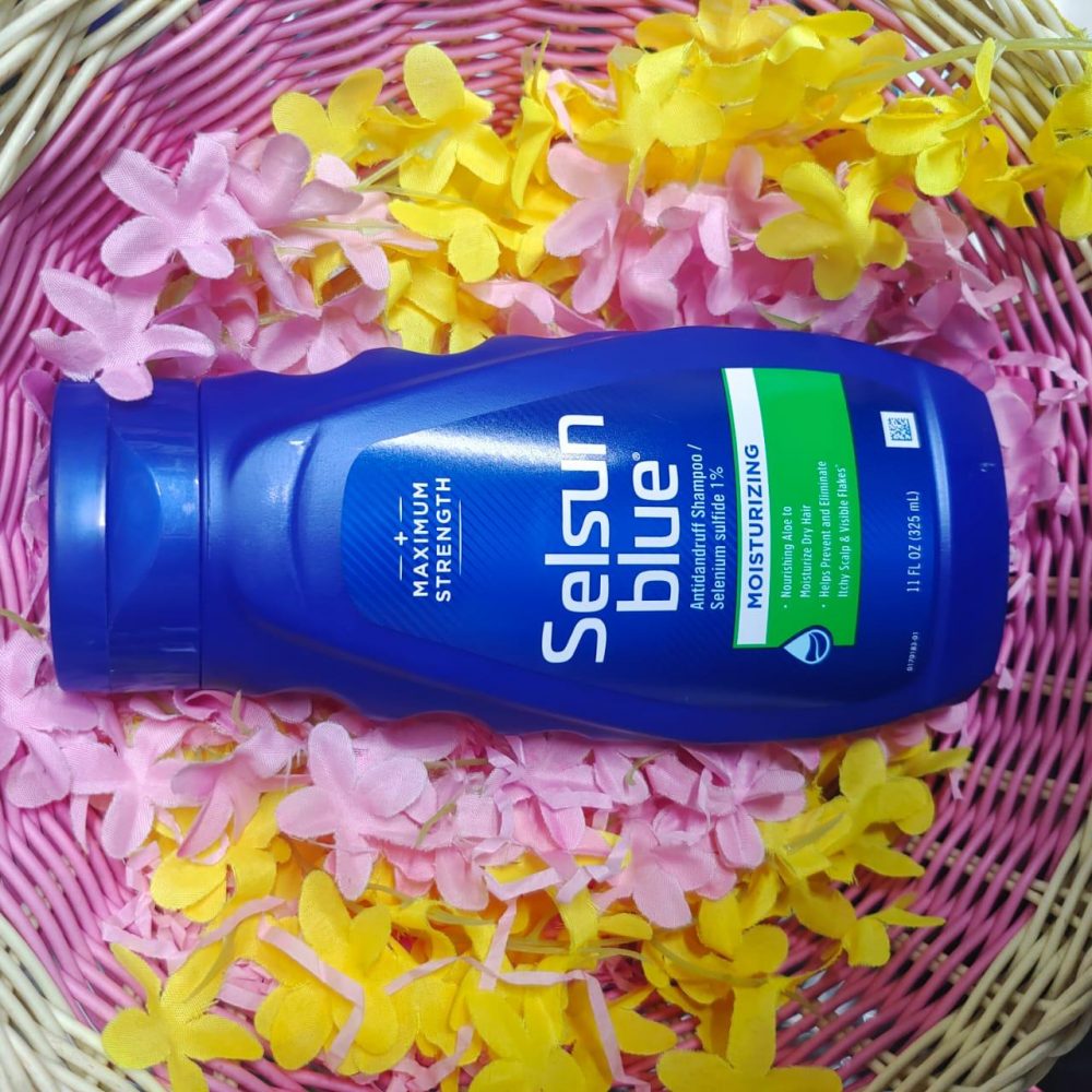 Selsun Blue Moisturizing Dandruff Shampoo with Aloe
