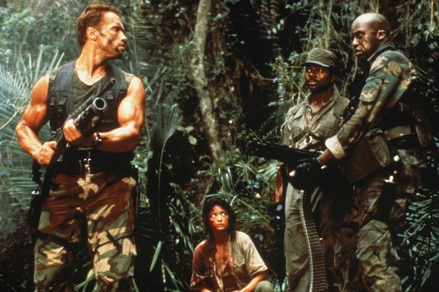 Arnold Schwarzenegger phim Quái thú vô hình - Predator (1987)