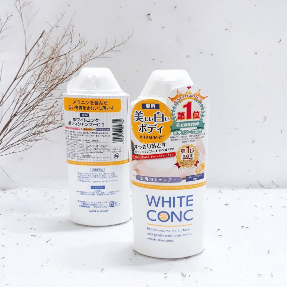 Sữa tắm trắng da của Nhật dành cho nam White Conc