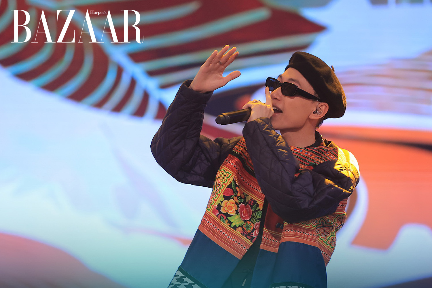 Harper's Bazaar_Rapper Double2T hát À Lôi tại The Face Vietnam 2023_05