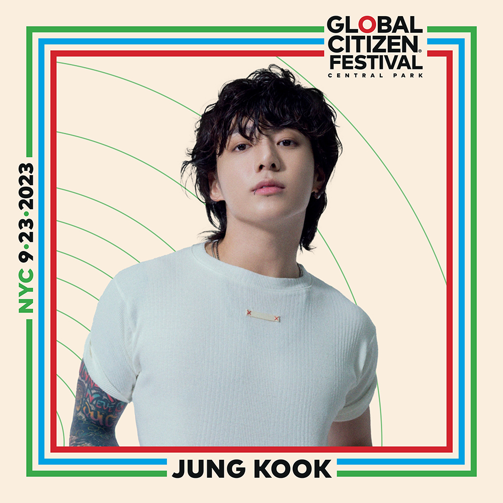 JungKook (BTS) làm headliner lễ hội Global Citizen Festival 2023