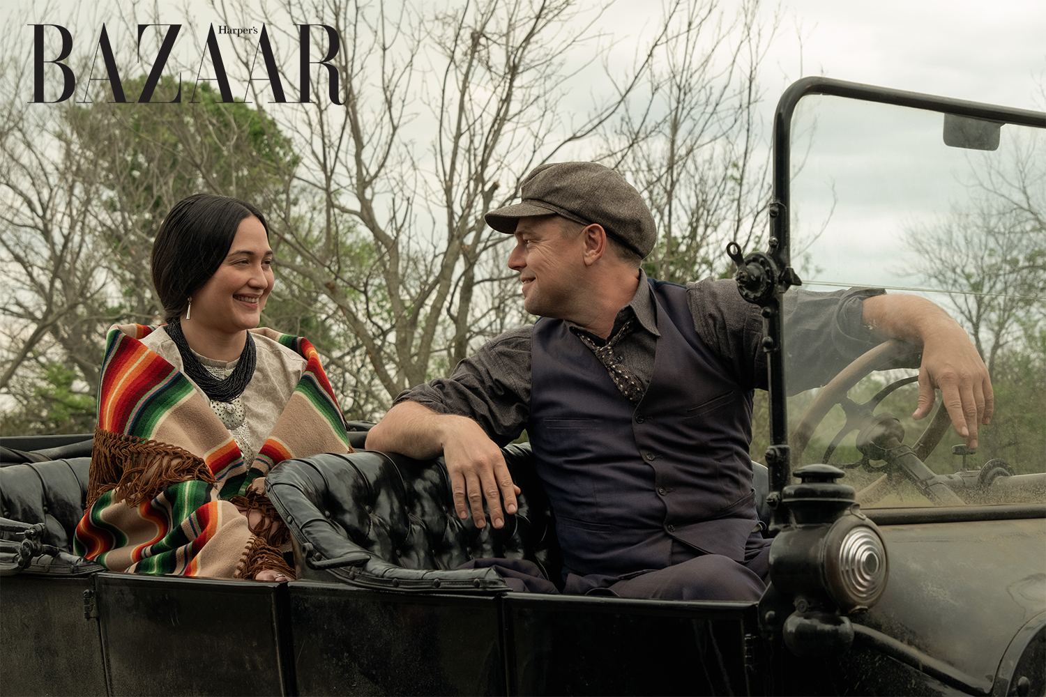 Harper's Bazaar_Leonardo DiCaprio và Robert De Niro đóng Vầng Trăng Máu_04