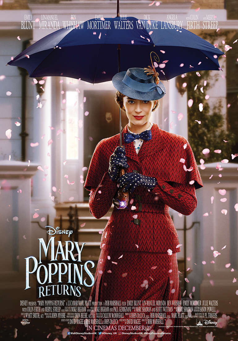 Emily Blunt phim Mary Poppins trở lại - Mary Poppins Returns (2018)