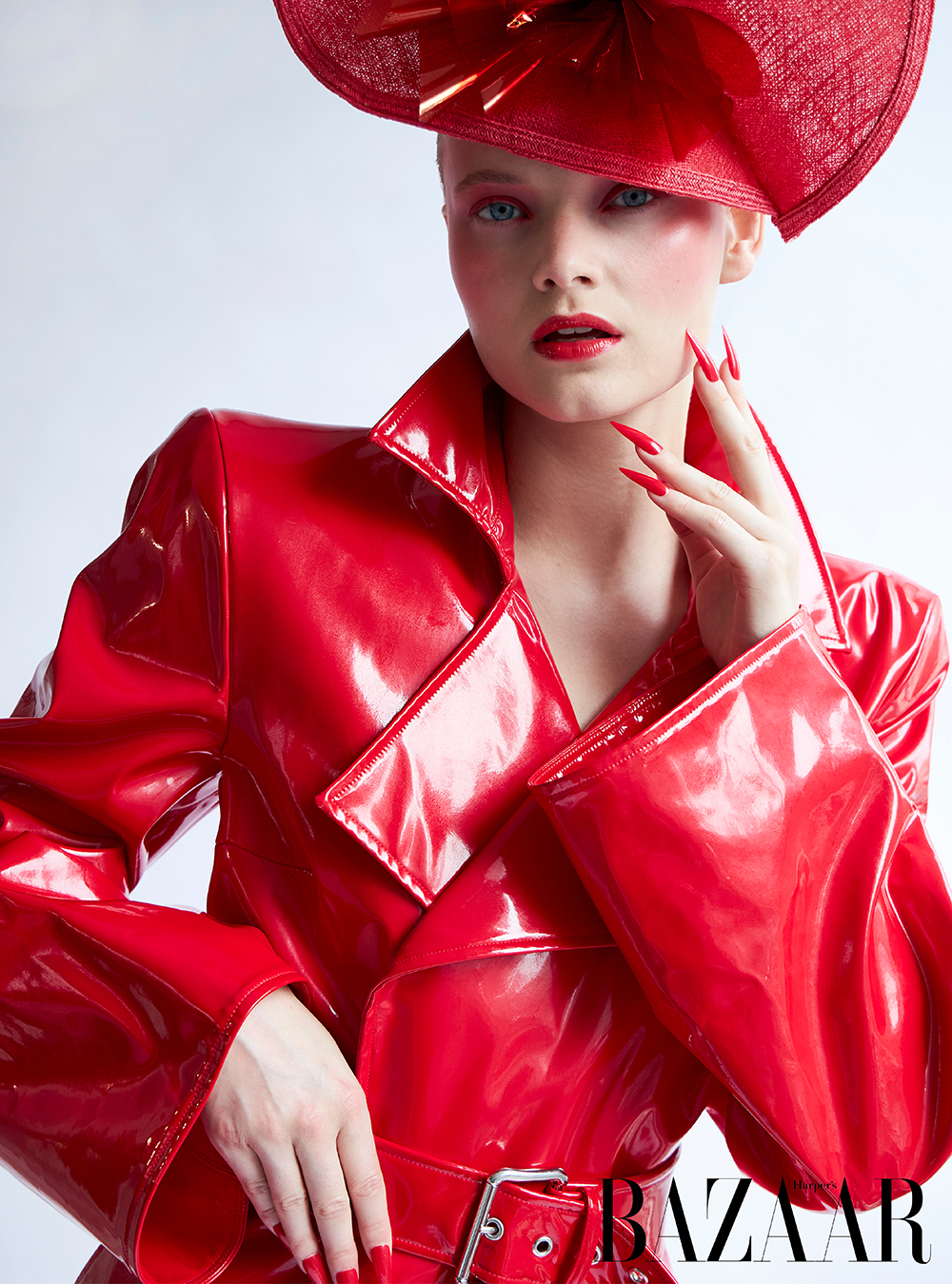 J’Adore Mon Rouge | Gail Hadani | Model Valou Weermering 1