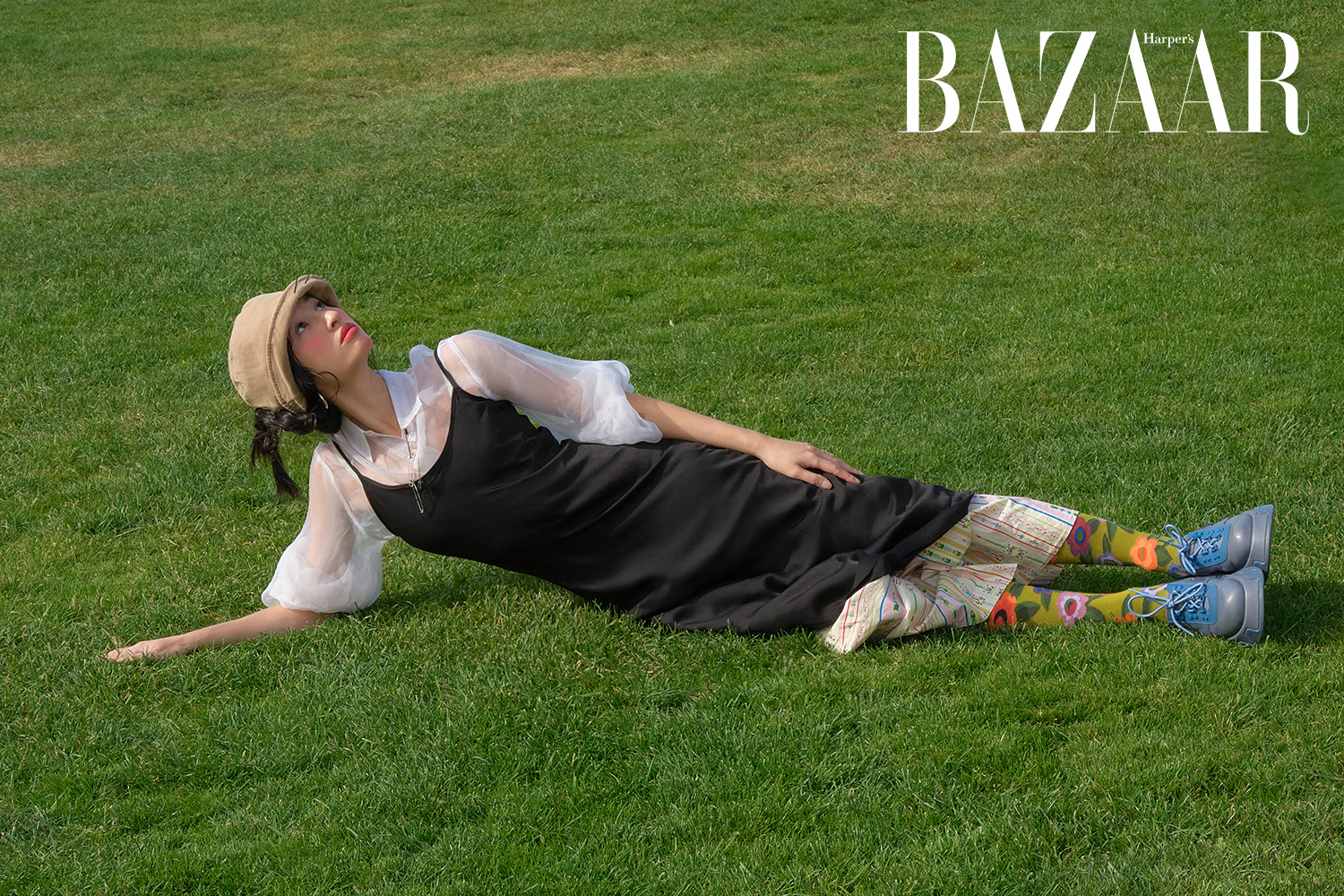 Harper's Bazaar_Bộ ảnh Trần Lãng Khê hóa Alice in Wonderland tại Pháp_03