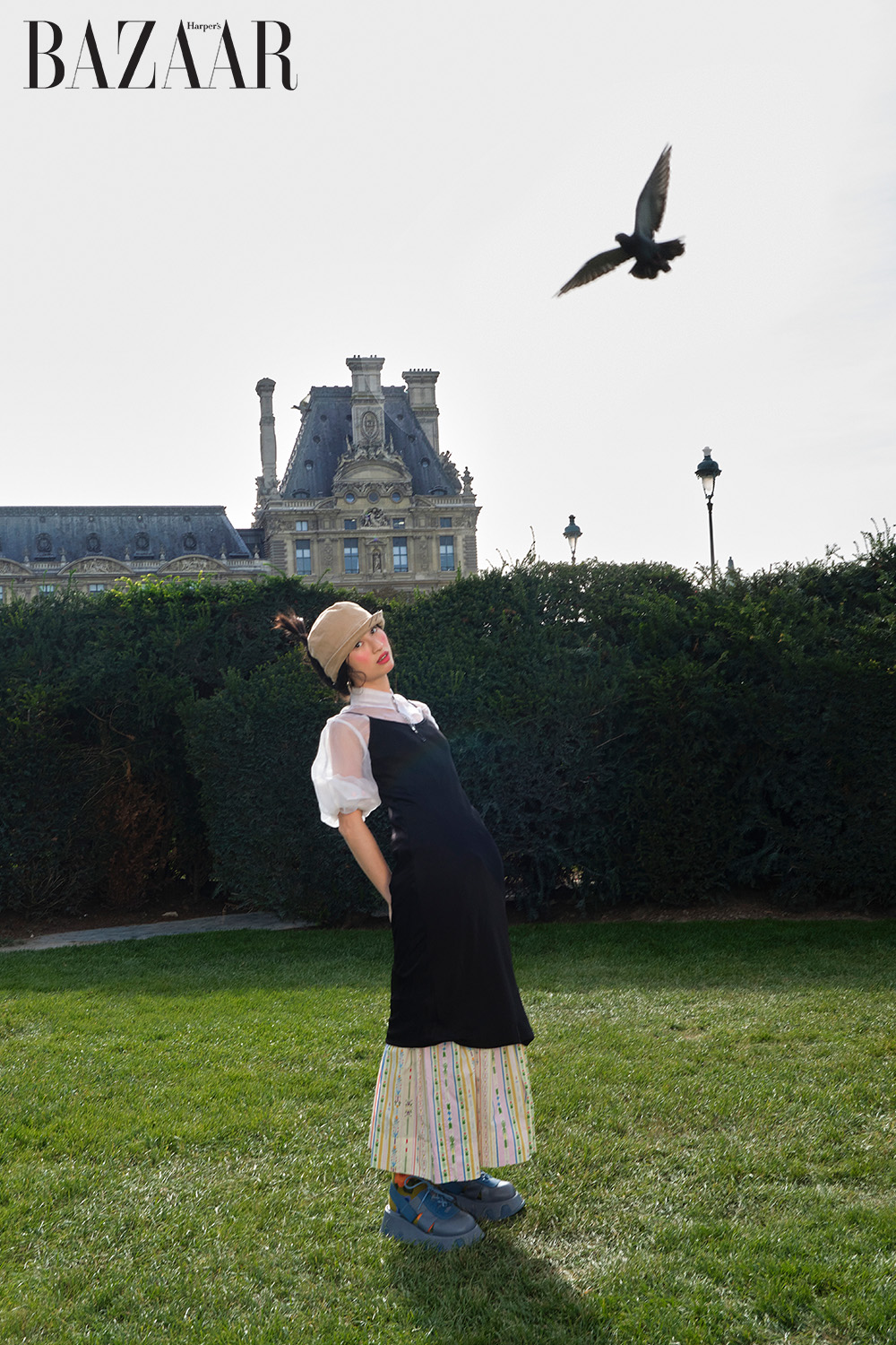 Harper's Bazaar_Bộ ảnh Trần Lãng Khê hóa Alice in Wonderland tại Pháp_04