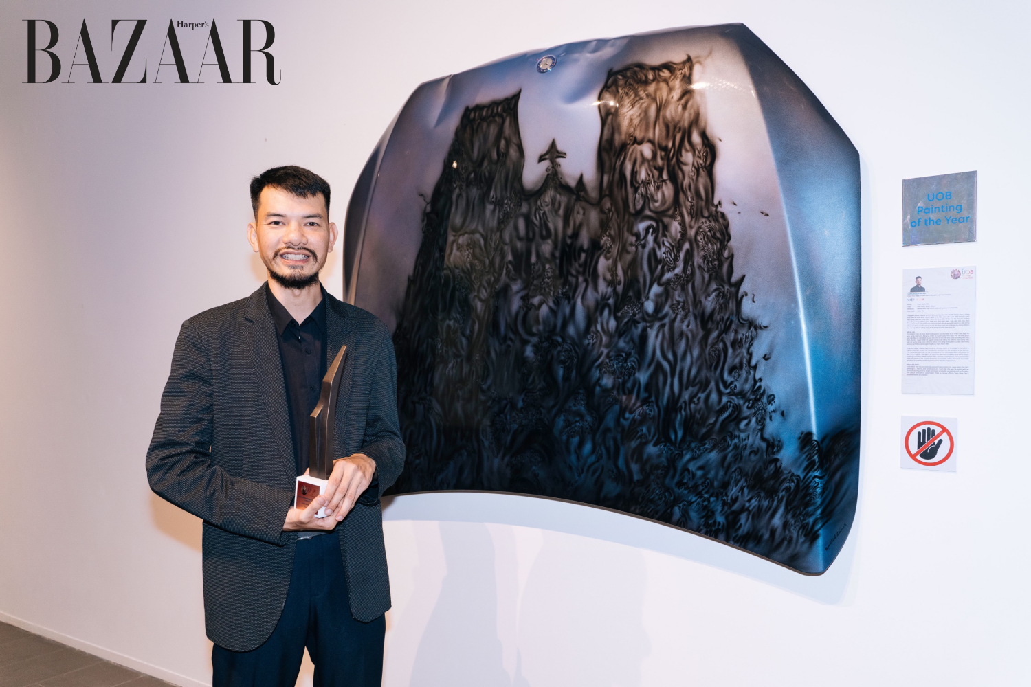 Nghệ sĩ Trịnh Minh Tiến, thắng giải Hạng mục Nghệ sĩ thành danh, UOB Painting of the Year 