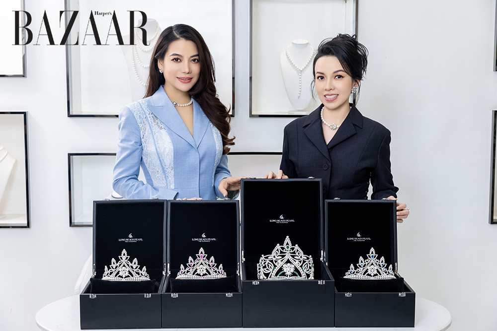 Hé lộ vương miện của Miss Earth Việt Nam 2023 Harper's Bazaar Việt Nam