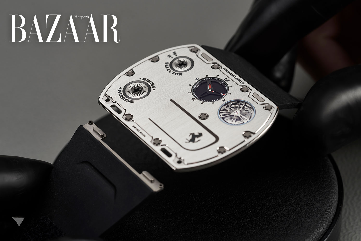 Richard Mille bắt tay Ferrari thiết kế đồng hồ mỏng nhất thế giới