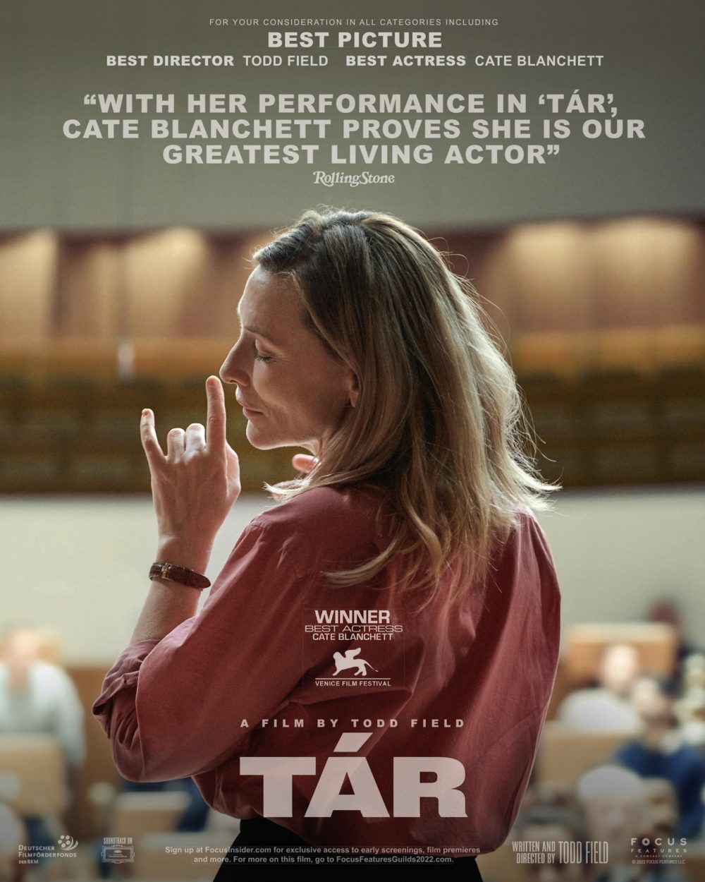 Phim Cate Blanchett đóng: Tár (2022)