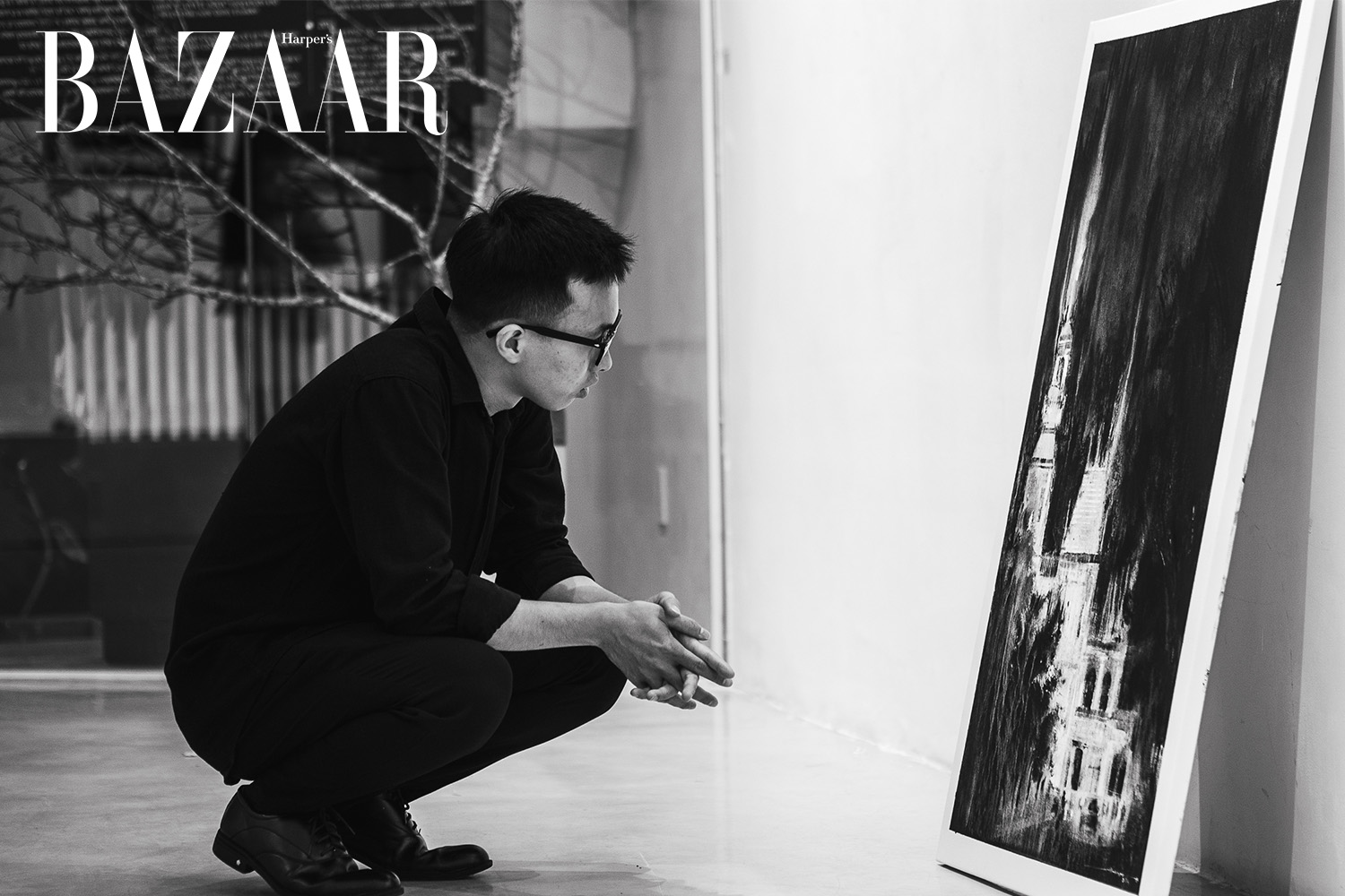 Harper's Bazaar_Hoạ sĩ Nicolás López triển lãm Ngôn ngữ của nước_05