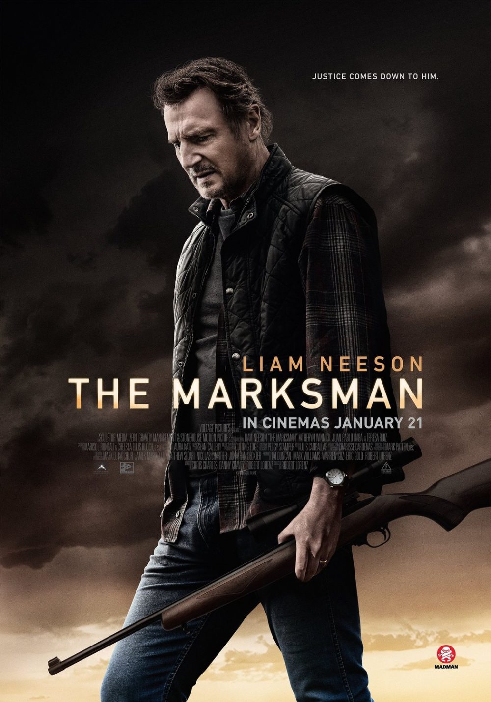 Liam Neeson phim mới: Tay xạ thủ - The Marksman (2021)