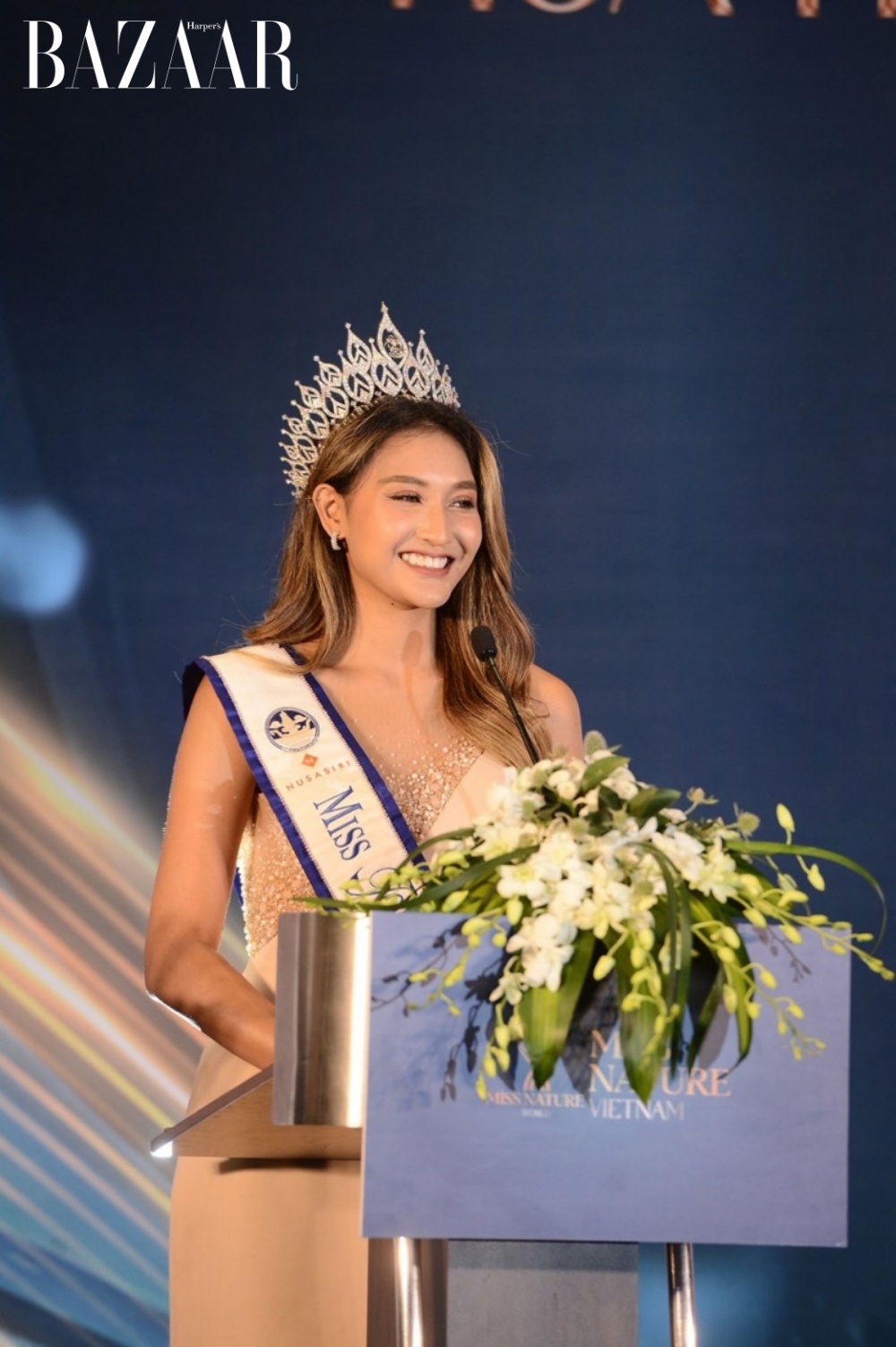 Người đẹp Thái Lan Pamlita, thành viên ban giám khảo Miss Nature Vietnam 2023.