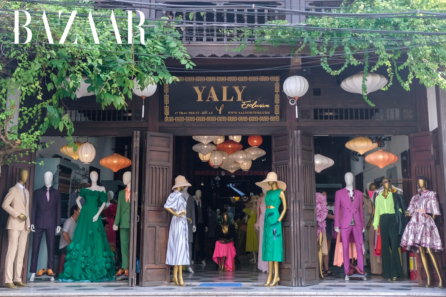 Một cửa hiệu của Yaly Couture tại Hội An