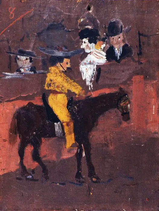 Pablo Picasso 1st painting