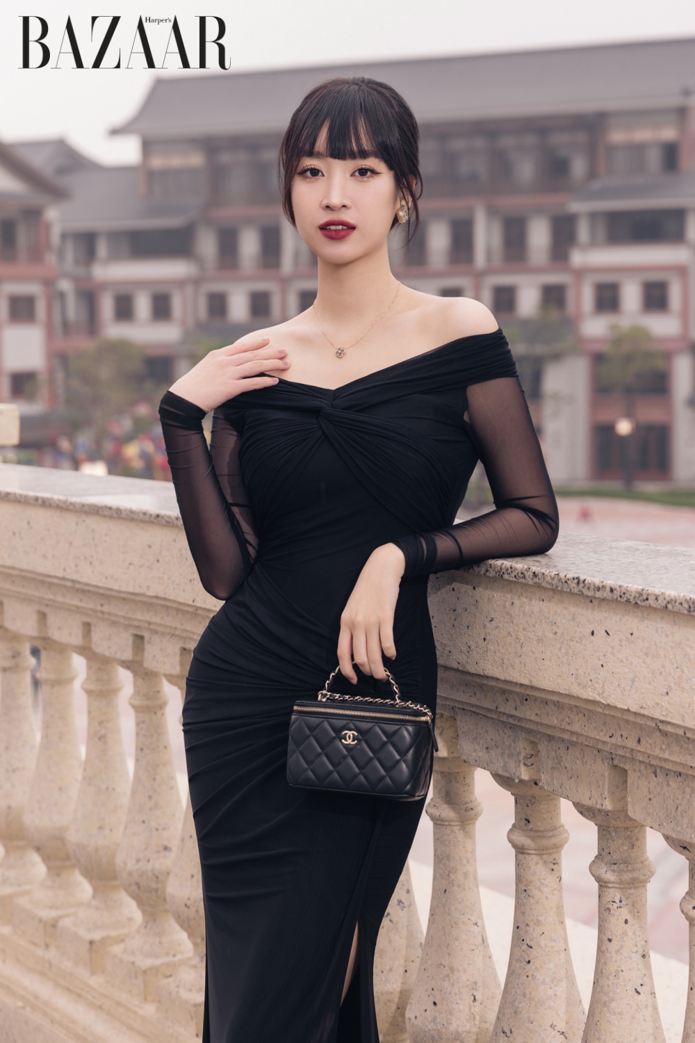 Hoa hậu Việt Nam Đỗ Mỹ Linh. 