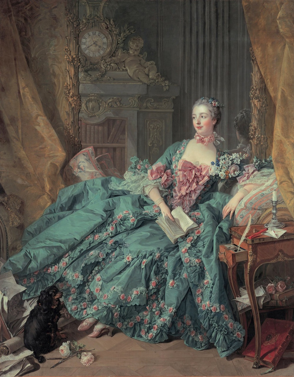 Madame de Pompadour rose in fashion