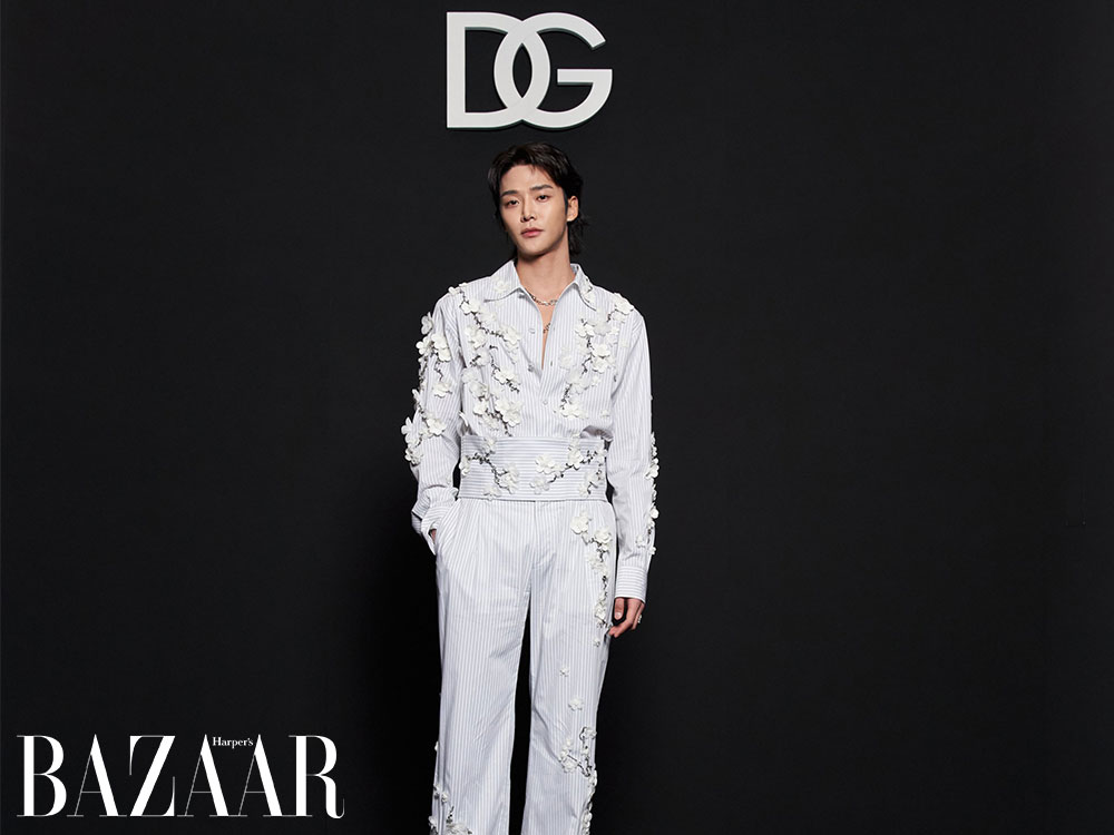 Rowoon (SF9) dự show Dolce & Gabbana Men Thu Đông 2024 | Harper's ...