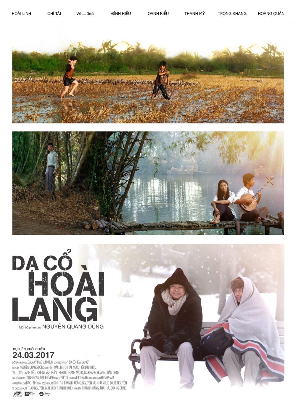 Đạo diễn Nguyễn Quang Dũng phim: Dạ cổ hoài lang (2017)