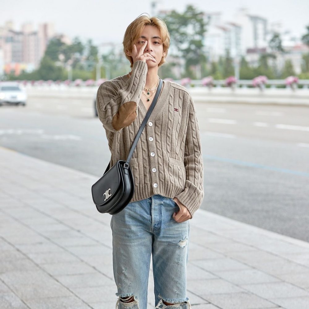 áo cardigan nam phong cách Hàn Quốc