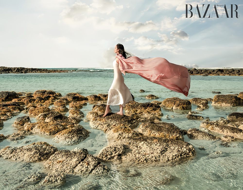 Hoa hậu Giáng My lộng lẫy dưới nhiệt độ 5 độ C của nước Úc 1