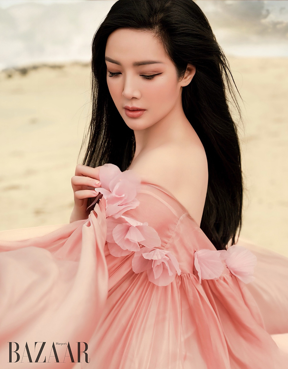 Hoa hậu Giáng My lộng lẫy dưới nhiệt độ 5 độ C của nước Úc 2