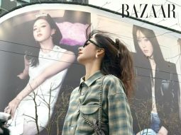 Triệu Lộ Tư khiến giới trẻ Thượng Hải lên đồ check in trước poster Versace