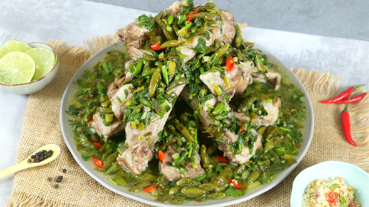 Sườn cay Thái Lan