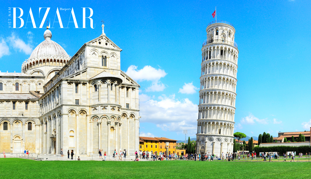Du lịch Ý: tháp nghiêng Pisa