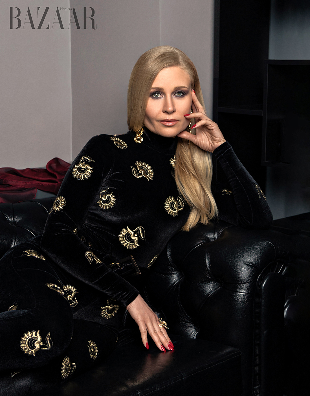 Elena Aster in Maltseva Natali's Slavic-Inspired Fashion Odyssey 5