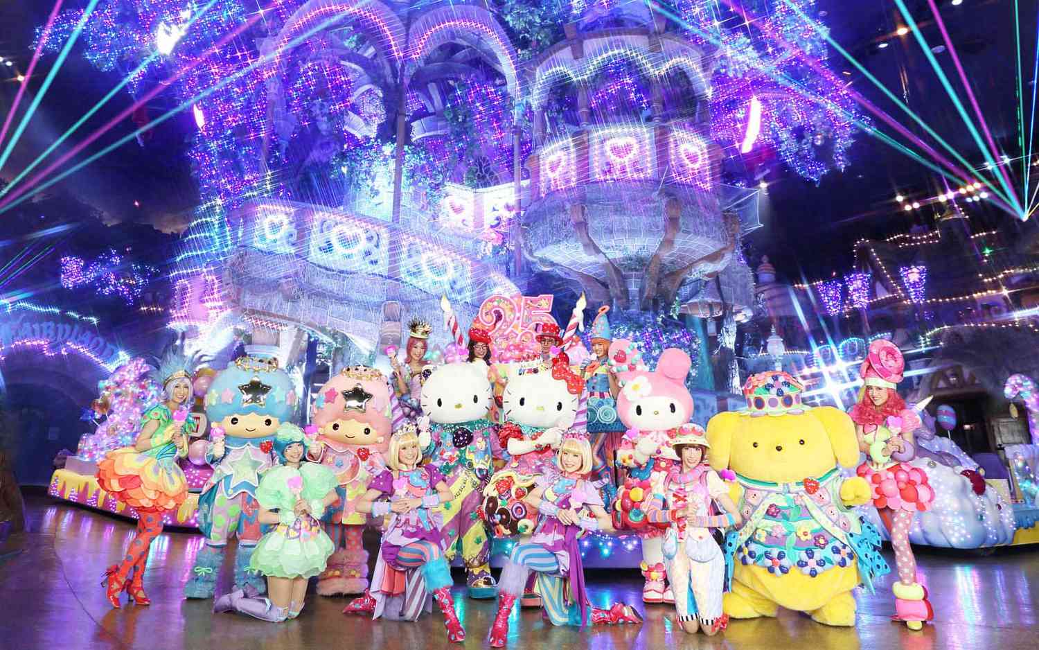 Du lịch Tokyo đừng quên tham quan công viên Tokyo Sanrio Puroland